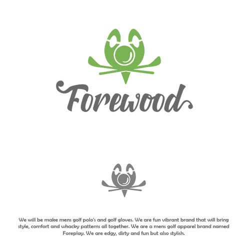 Design di Design a logo for a mens golf apparel brand that is dirty, edgy and fun di Solei77