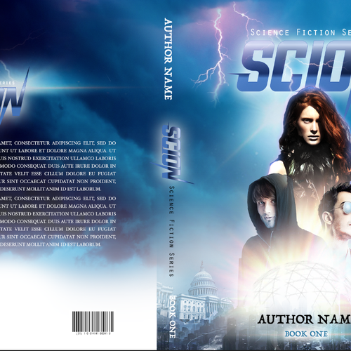 Book Cover for an upcoming future urban YA SF series with a strong female protagonist Design by Alvianks