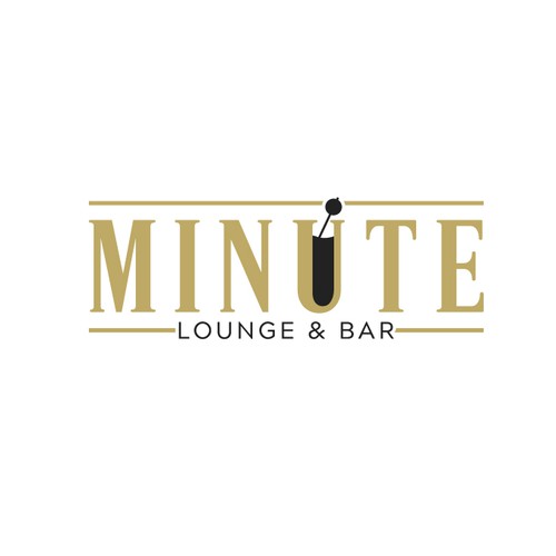 Logo design for upscale bar Design by GagievDesign