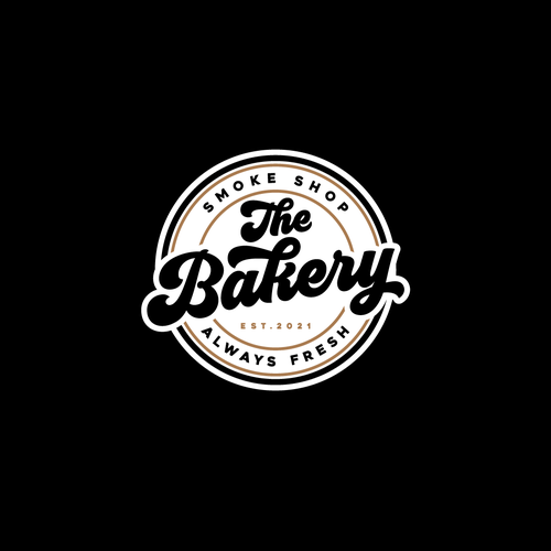 Smoke Shop Called "The Bakery" Logo Design by Boaprint