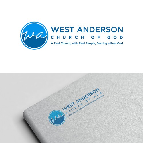 Clean/Modern Logo for our church "West Anderson Church of God" Design por One Line Artist