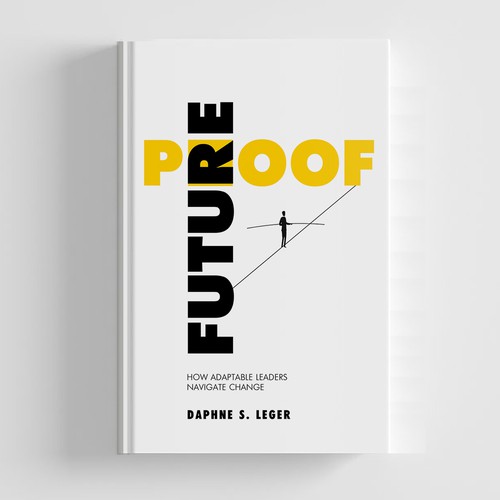 Design a Bold & Clever Book Cover on how to become Future Proof! Design by Fawwad