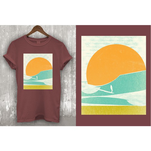 T-shirt designs for t-shirt company. Design by Tebesaya*