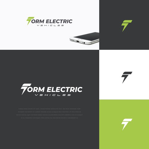 Powersports logo for Electric Golf Cart Manufacture Design by logolito