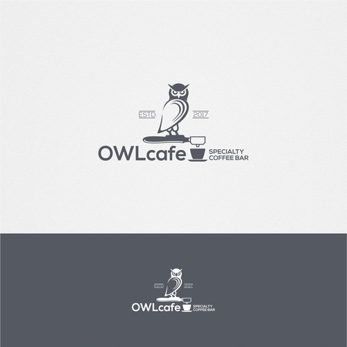 a new coffee shop logo design "owl cafe" Diseño de DedovArt