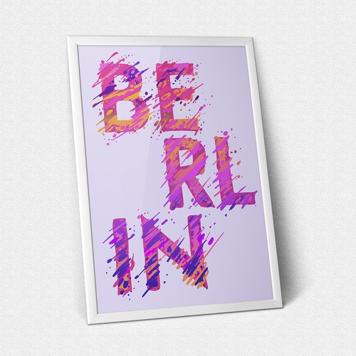 99designs Community Contest: Create a great poster for 99designs' new Berlin office (multiple winners) Diseño de ANDREAS STUDIO