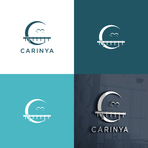 A logo for Carinya Apartments Design by Riv26