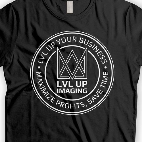 New Shirt Design for LVL Up Imaging Design réalisé par H A N A