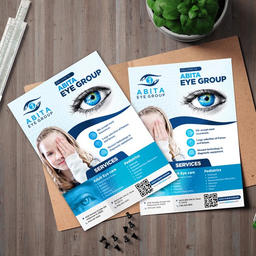 Ophthalmology Group Flyer Design by Logicainfo ♥