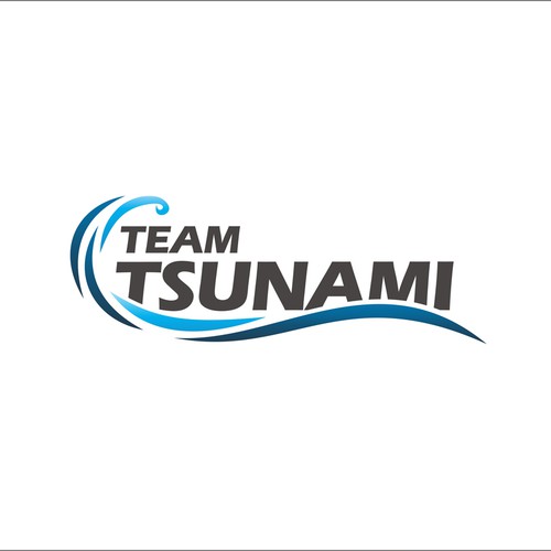 Create the next logo for Team Tsunami Design by ♕adihb