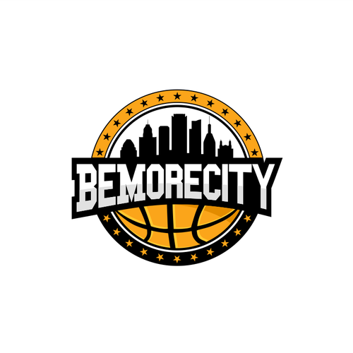 Basketball Logo for Team 'BeMoreCity' - Your Winning Logo Featured on Major Sports Network Réalisé par ronnin