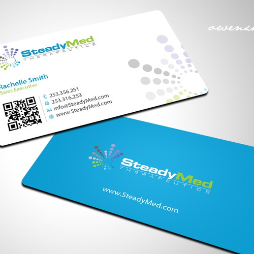 stationery for SteadyMed Therapeutics Diseño de conceptu