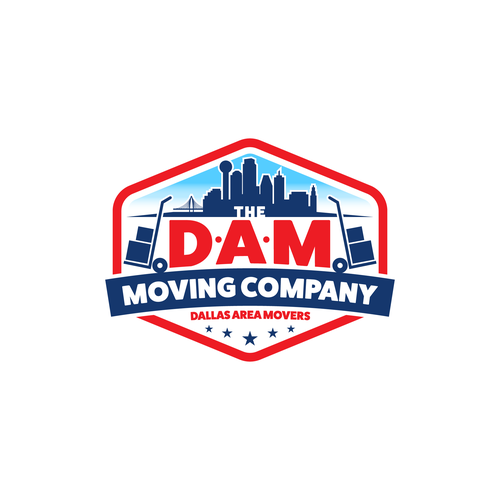 jagokandankさんのDesign a fun, high-quality logo for The DAM Moving Companyデザイン