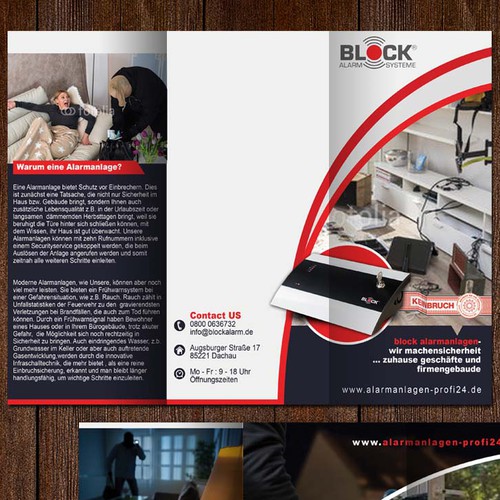 Alarmanlage Zum Einfachen Nachrusten Brochure Contest