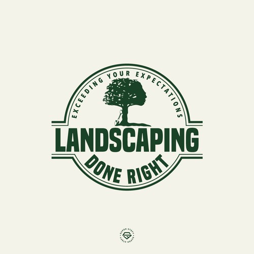 Searching for Clean, Indelible Logo for Landscaping Company Design by SuperStefy ★ ★ ★ ★ ★