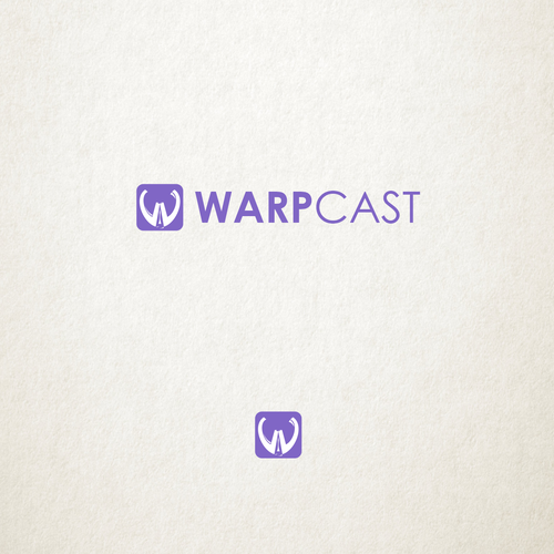 Warpcast logo Diseño de doarnora