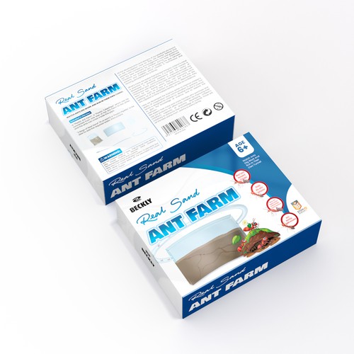 Eye Catching Ant Farm Box Design Design by CUPEDIUM