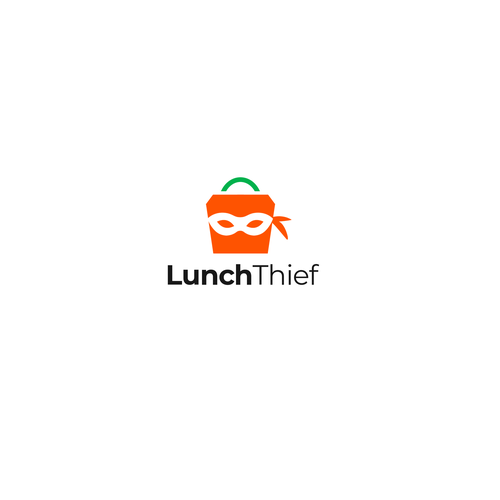 LunchThief Mobile App Logo Design réalisé par Striker29