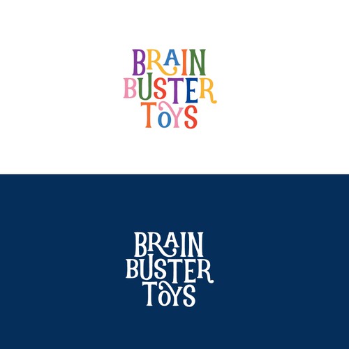 Brain Buster Toys Logo & Social Media Contest. Design by BrainstormingDsg