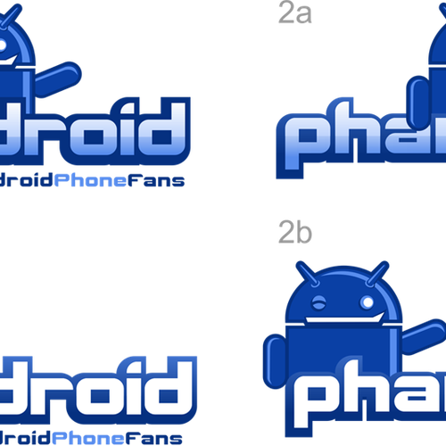 Phandroid needs a new logo Réalisé par jasonwf