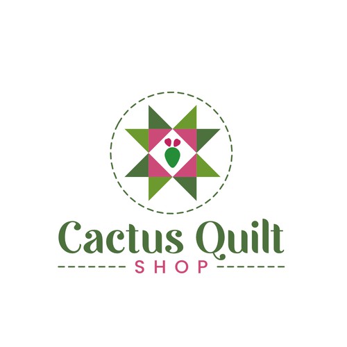 Design a logo for a modern quilt shop! Design by Creative P