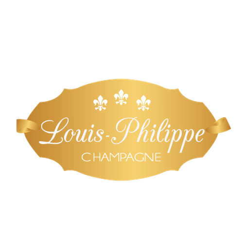 Prestigious CHAMPAGNE Brand Logo design Champagne LouisPhilippe