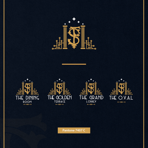 Grand Hotel Gastronomy - modern but with respect to the glory times Design von S2Design