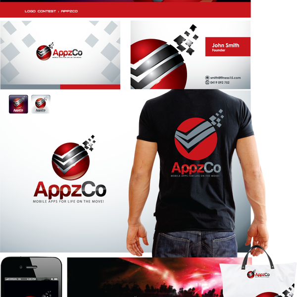 Design by iNTEGRiTY-X titled "Create the next logo for AppzCo"