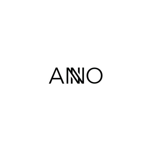 Design Craft a Unique Wordmark and Monogram for ANNO's Luxury Evening Wear di Bouyghajden