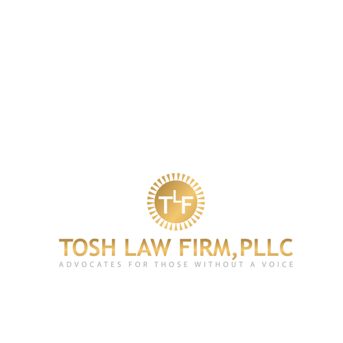 logo for Tosh Law Firm, PLLC Design by Amir ™