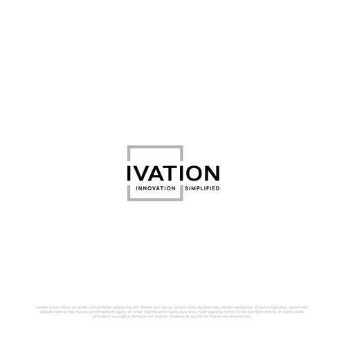 Ivation LOGO Rebranding Design by ajie™