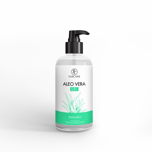 Label Design for Aloe Vera Lotion Design by mindART*