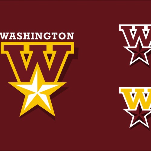 Community Contest: Rebrand the Washington Redskins  Design by id-scribe