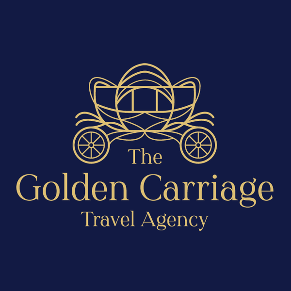 Design by Abdelkrim Djerrah titled "The Golden Carriage Travel Agency"