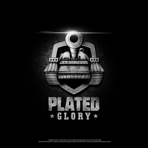 Placeit - Gaming Logo Template Featuring War Tank Graphics