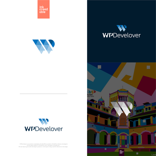 Create a modern logo for "WPDeveloper" Design by Inkcrdbl.std