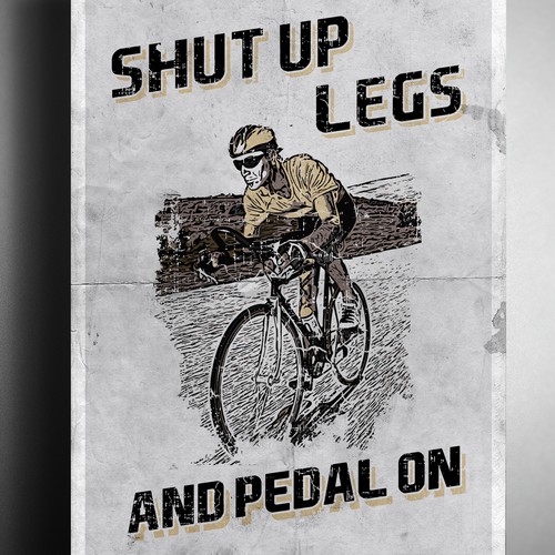 Cycling Niche Tshirt Design Tshirt contest