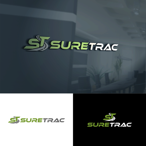 Suretrac Logo Design by uwaisalqarni