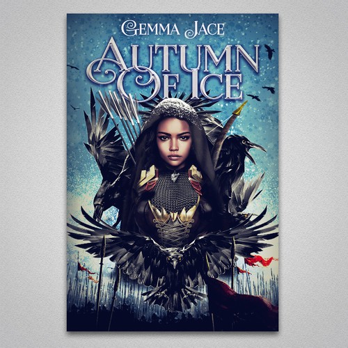 Dark Magical Kingdom of Ice book cover Design by Chifu Studio