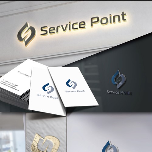 Service Point - Create New Logo and Brand Identity Design by elly_hasegawa