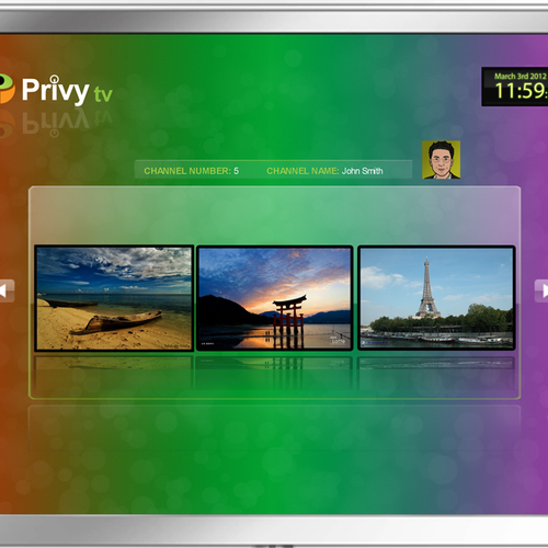 Privy TV Personal Channel Ontwerp door activii