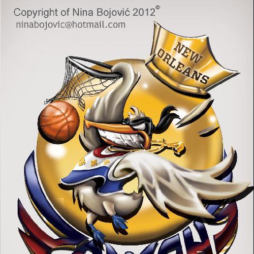 99designs community contest: Help brand the New Orleans Pelicans!! Réalisé par : D