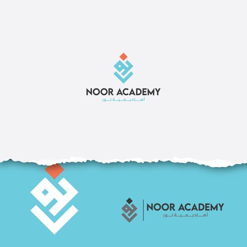 Noor Academy Logo Design by Manishah