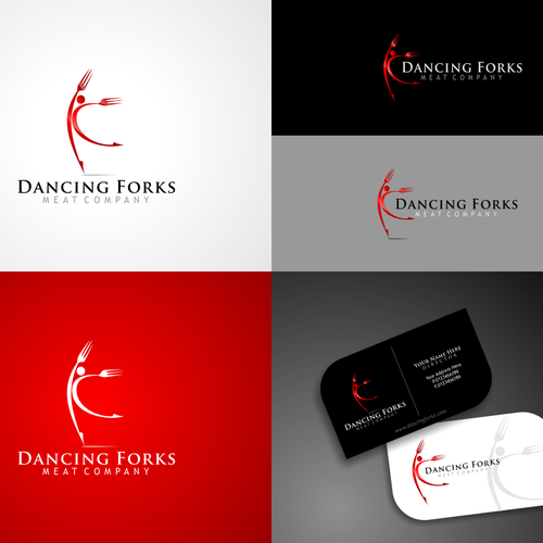 New logo wanted for Dancing Forks Meat Company Diseño de Ricky Asamanis