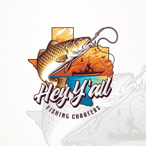 Design a POWERFUL Logo for a Inshore Saltwater Fishing Charter Company Design by Demonic™