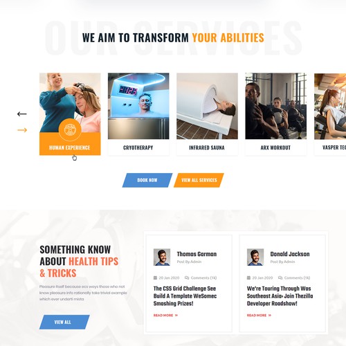 Optiimize longevity website Design by ⚡️unbox.style⚡️