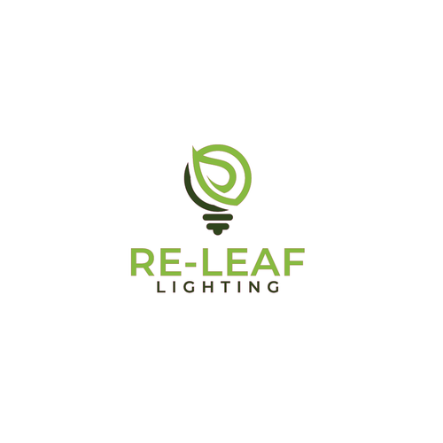 Re-LEAF Lighting logo Design by TMG!