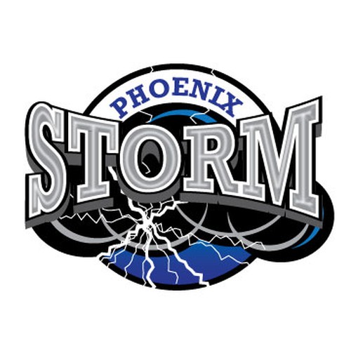 Create the next logo for Phoenix Storm or PHX Storm-ontwerp door GS Graphics