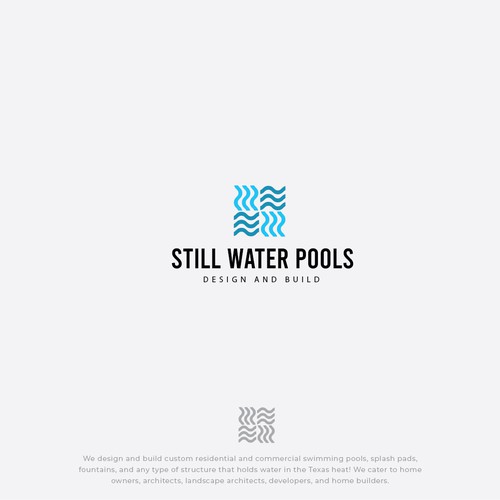 We need an awesome logo for new pool construction company Design by Carksas