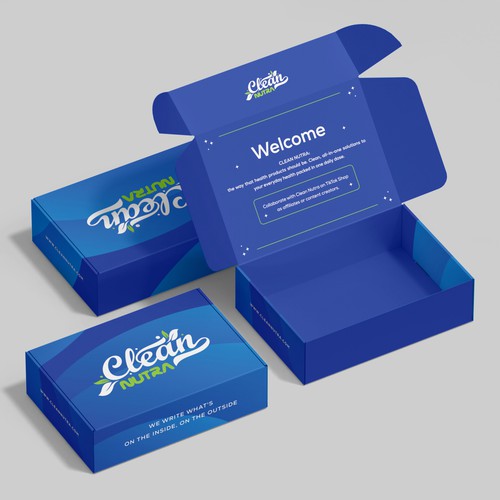 Influencer Branding Box Design Needed For Leading Health Brand Design by CUPEDIUM